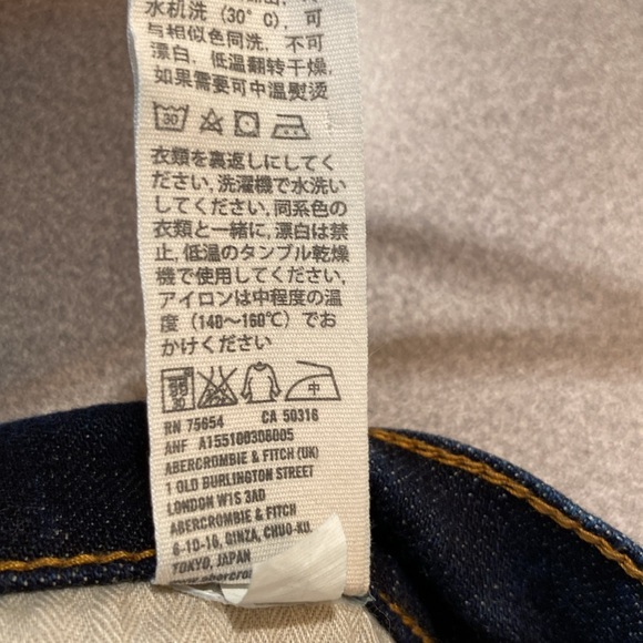 Abercrombie & Fitch - women’s stretch jeans. Size 27/31 - Picture 6 of 15
